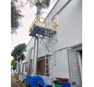 Ống gió hệ thống hút và xử lý bụi